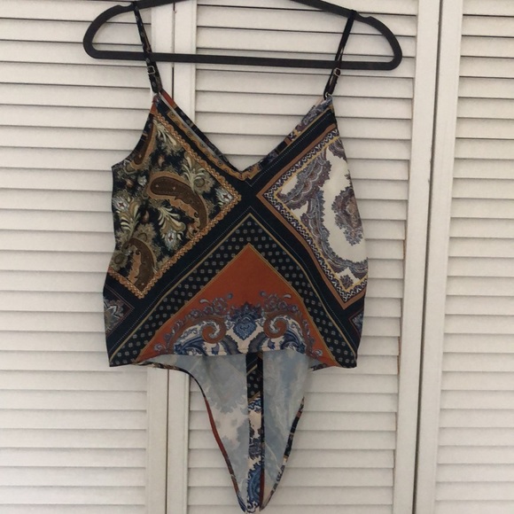 H&M wrap button up top - Picture 5 of 5